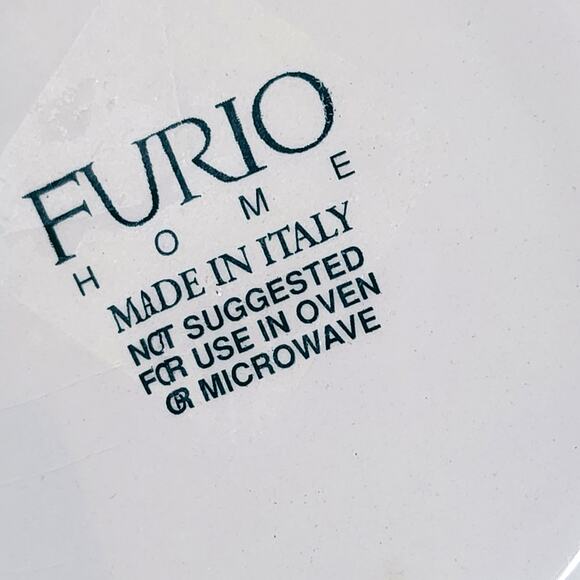 Furio Italy Christmas Tree Lidded Jar Green Red Holiday Crock 4x4 In - Picture 4 of 5